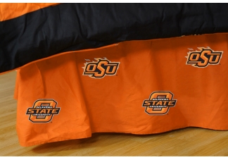 Oklahoma State Dust Ruffle