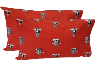Texas Tech Pillowcases | Printed