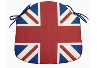 British flag seat pad