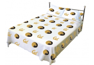 Cal Berkeley Sheet Set | White