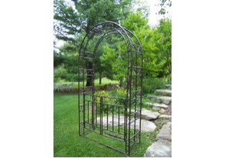 Arbor With Gate and Base