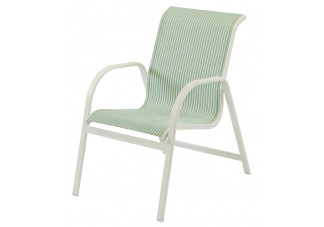 Ocean Breeze Sling Dining Arm Chair