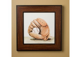 Baseball" Macs Play Ball Series print framed