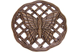 Cast Aluminum Stepping Stone Butterfly