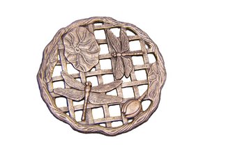 Cast Aluminum Stepping Stone Dragonfly