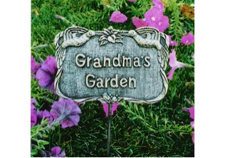 Cast Aluminum Garden Marker