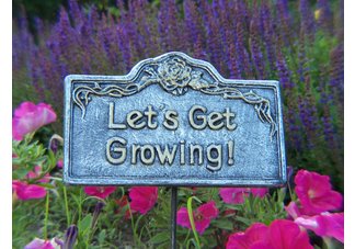 Cast Aluminum Garden Marker
