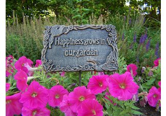 Cast Aluminum Garden Marker