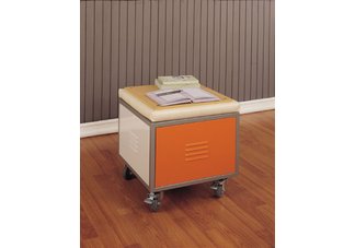 Teen Trends Rolling Storage Cube Bench
