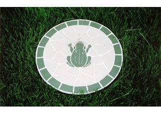 Stepping Stone Mosaic Frog