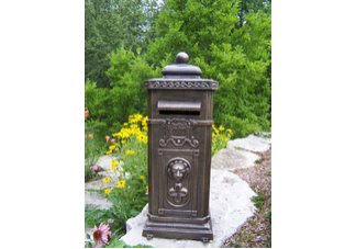 Cast Aluminum Kensington Mail Box