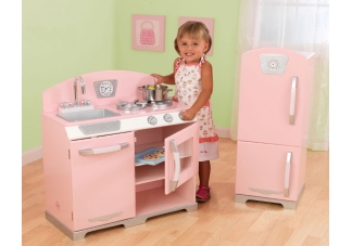Pink Retro Kitchen
