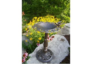 Rose Bird Bath