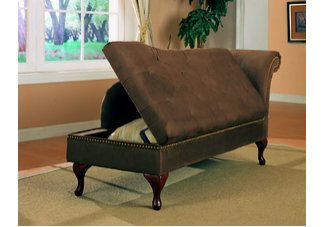 Chaise Lounger with hidden storage