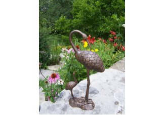Nurturing Cranes Statue