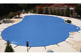 custom pool cover, solid pool cover