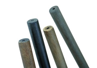 Forged Metal 4ft Smooth Rounded Drapery Pole