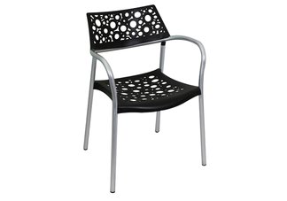 Indoor/Outdoor Peko Chair Black
