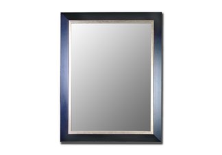 Fairmont Contempo Satin Black/Silver Mirror