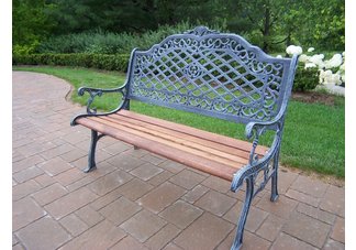 Mississippi High Back Bench Verdi Grey