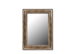 Cameo Antique Gold & Gold Trim Mirror