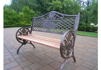 GOD  Bless America Bench