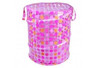 Dots Pop Up HamperPink/Orange