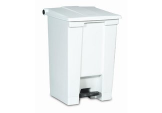 step-on container, trash can, trash cans, garbage can, garbage cans, garbage bin, garbage bins, wast