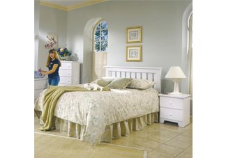 Elegent Cottage Style Twin Sized Panel Headboard
