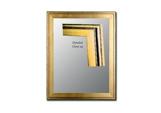 Cameo Guatemala Gold Mirror