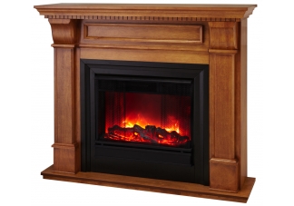 Princeton Electric Fireplace - Oak