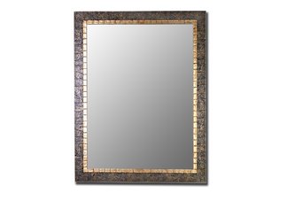Cameo Mesa Verdi & Gold Accent Mirror