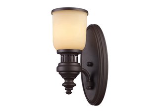 Chadwick 1-Light Sconce in Oiled Bronze
