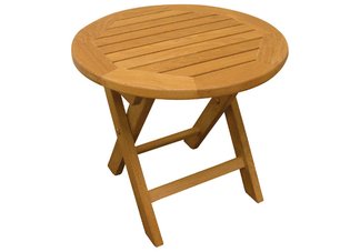 Teak Folding Side Table37
