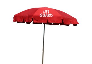 six foot lifeguard umbrella