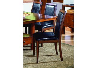Daffodil Side Chair in Dark Cherry finish (Set of 2)