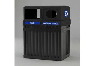 ArchTec Parkview2 Recycling and Waste Bin