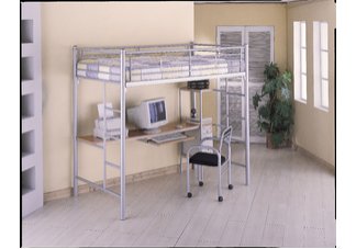 Twin Loft Bunk with built in ladder
