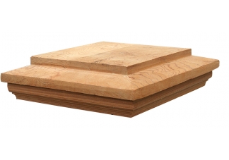 7.5-inch x 7.5-inch Slip Over Wood Postcap