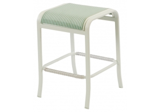 Ocean Breeze Sling Backless Bar Chair