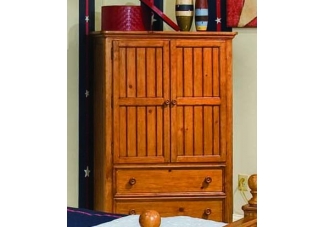 Autumn Brown Media Chest
