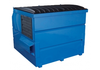 commercial dumpster, park dumpster, campground dumpster, park bench, picnic tables, commercial site
