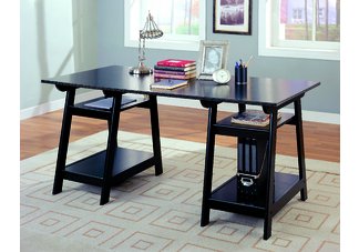 Trestle Style Office Desk