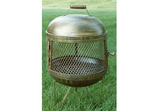 Jr Feast Chimenea Fire Pit with Grill