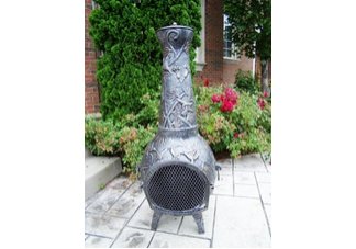 Leaf 53 Inch Chimenea