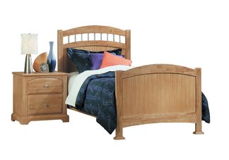 Truckee Twin Bed with 1 Night Stand Collection Set