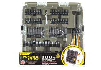 100 Piece Ratcheting and Socket Set