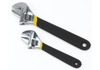 Pair of Adjustable Wrenches