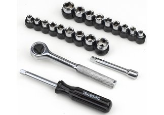21 Piece 1/4 Inch Drive Socket Set