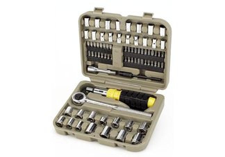 77 Piece Deluxe Socket and Bit Set